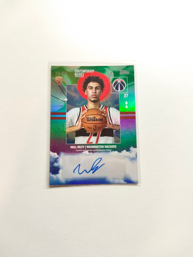 Will Riley 直筆サイン 99シリ Topps