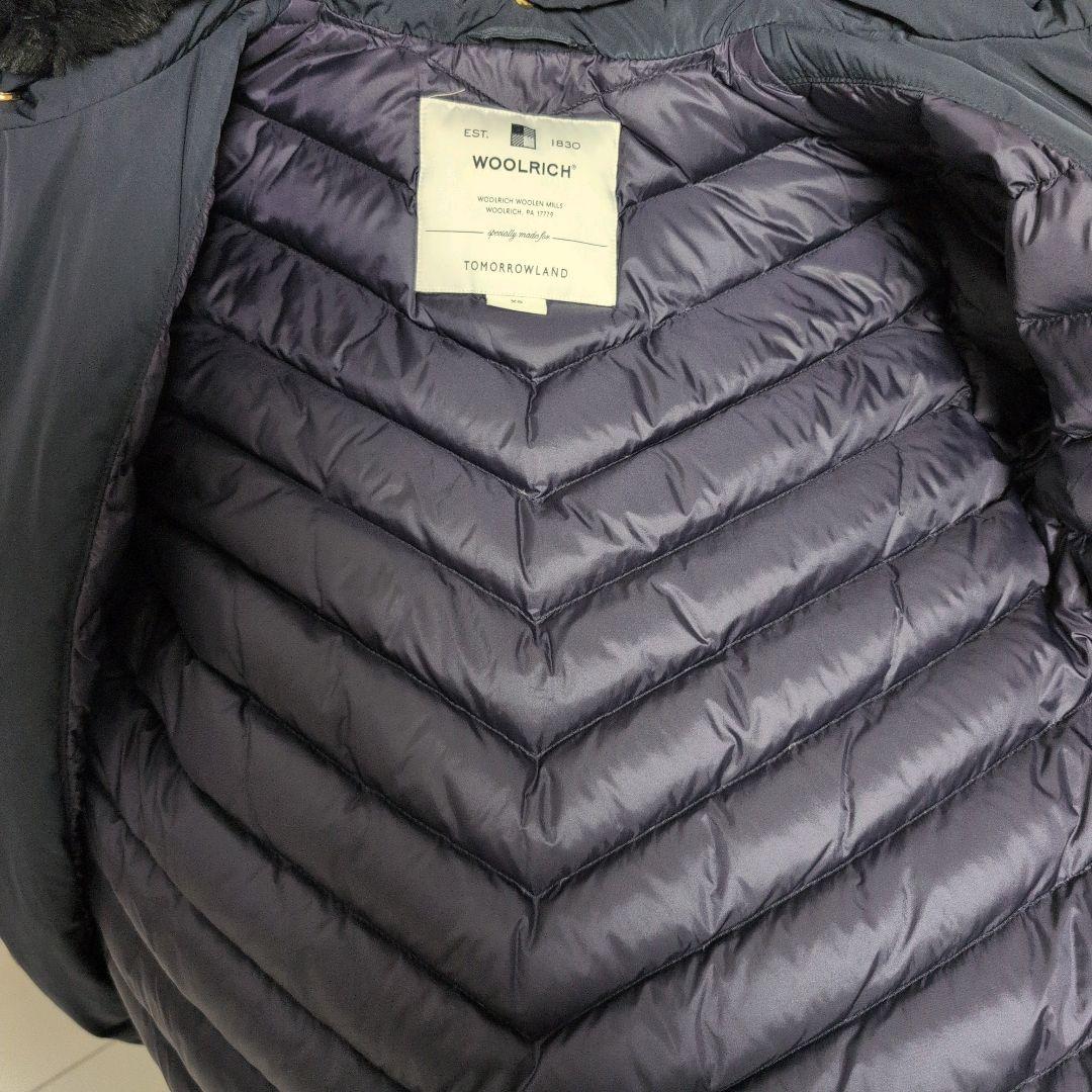 【USED】WOOLRICH × tomorrowland ダウンコート XS 画像3
