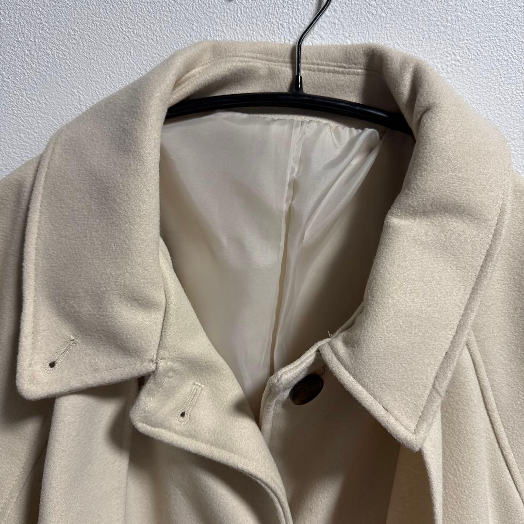 タグ付き新品 JAYRO ロングコート アイボリー 画像3