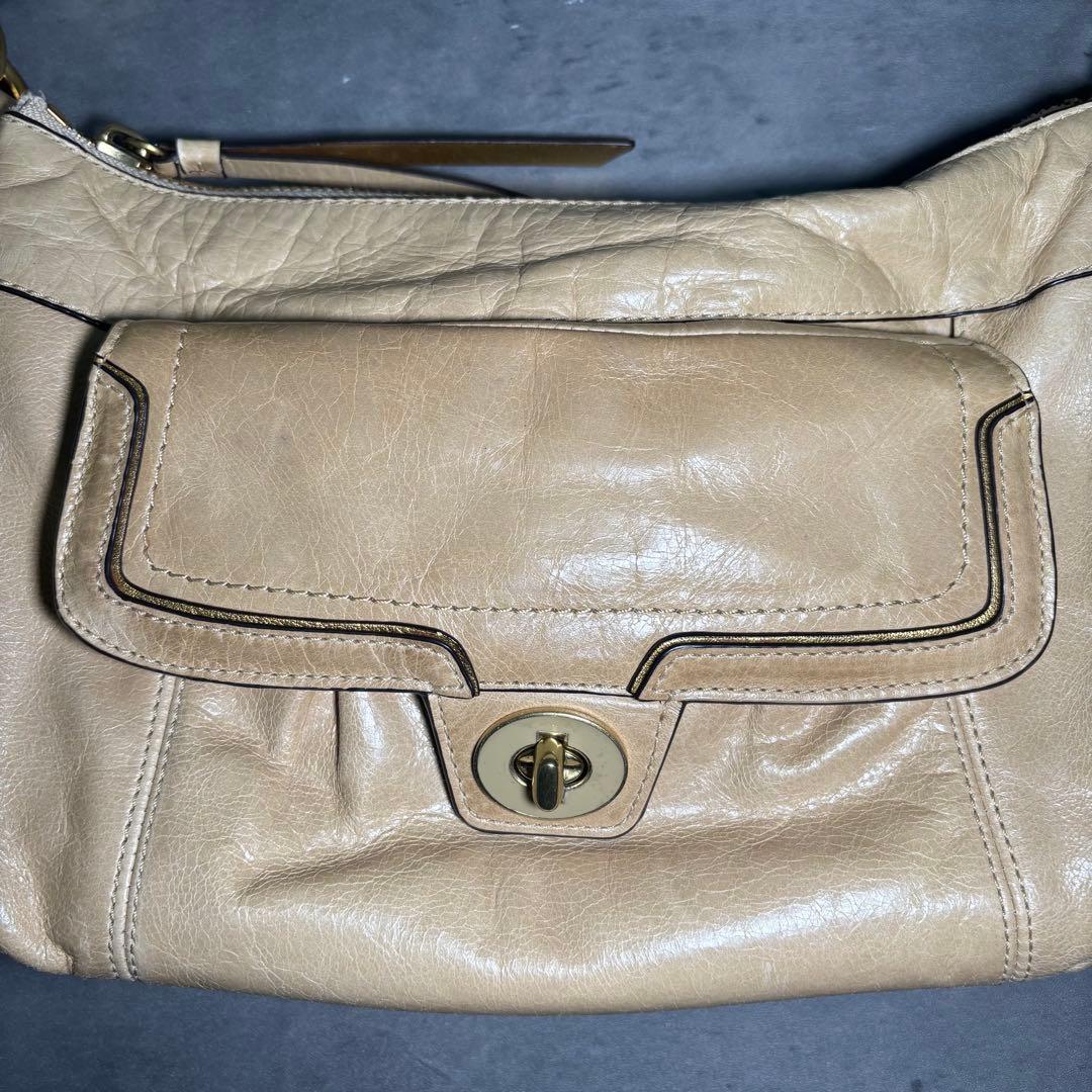 COACH Poppy Razor Shoulder Bag Y2K 2WAY 画像4