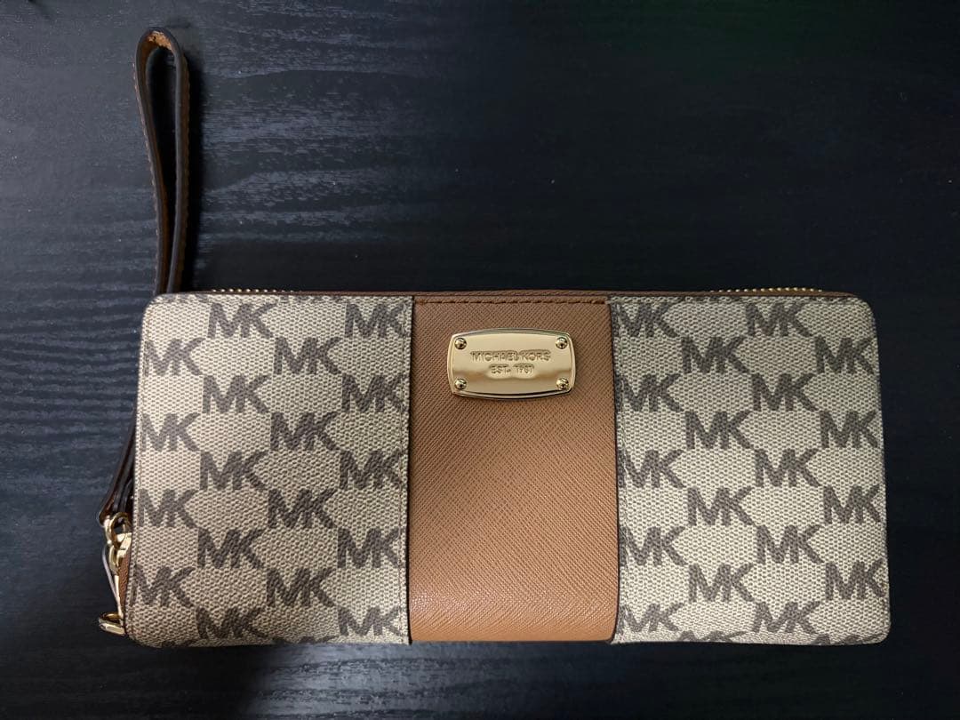 【未使用】MICHAEL KORS 長財布 リストレット付き