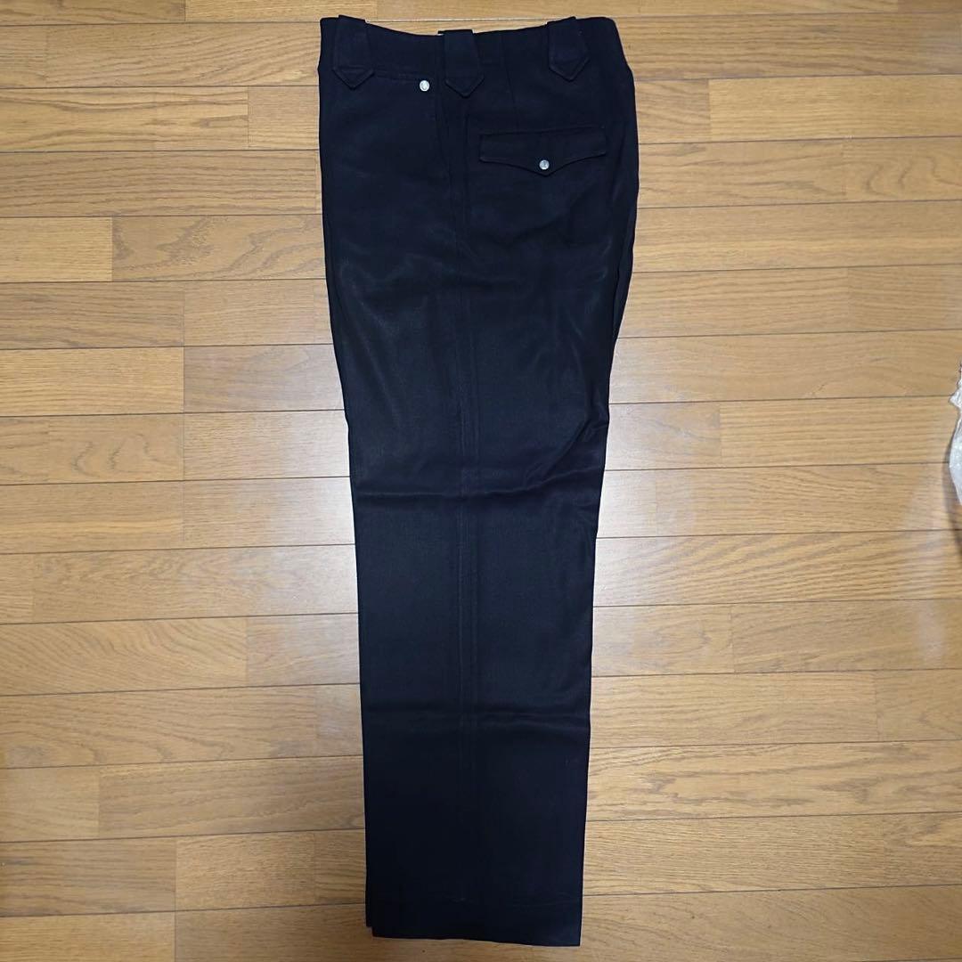 50S Swell Set USA製 ブラックレーヨンギャバトラウザー W34 画像3