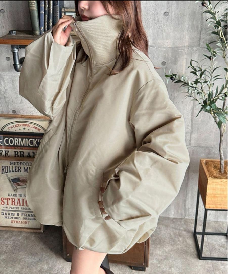 apres jour mignon 中綿バルーンブルゾンZOZOTOWN限定