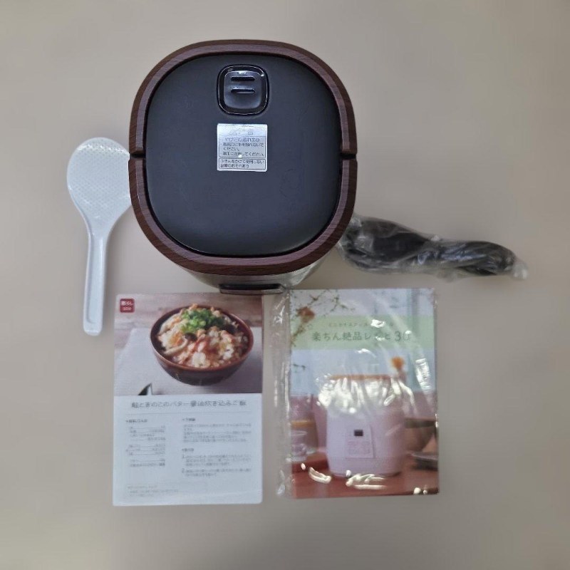 コンパクト炊飯器 本体 1人暮らし用 画像2