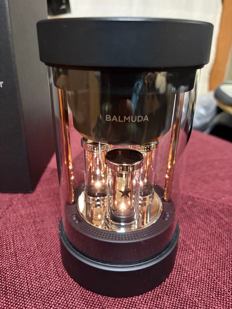 【美品】バルミューダ ザ・スピーカー BALMUDA M01A-BK