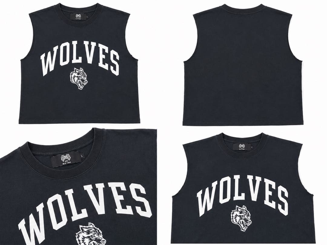 Darc Sport WOLVES ノースリーブ L