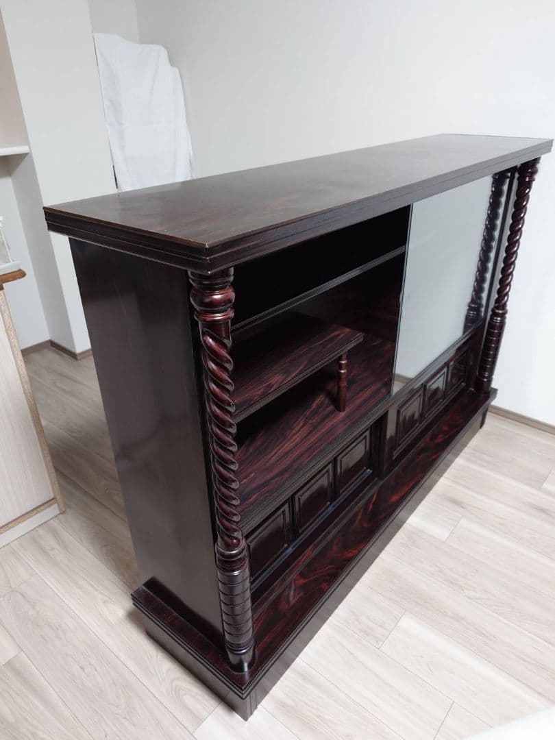 最終Sale‼️古美術家具 飾り棚 幅1520×奥行370×高さ1100mm 画像2