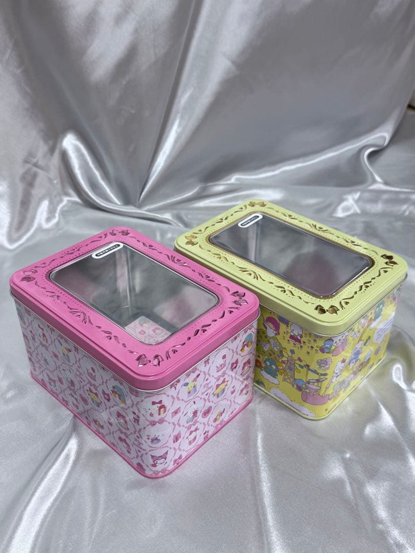 Sanrio Shops 55周年記念 ギフト缶ケース、メッセージカード 2点 画像2