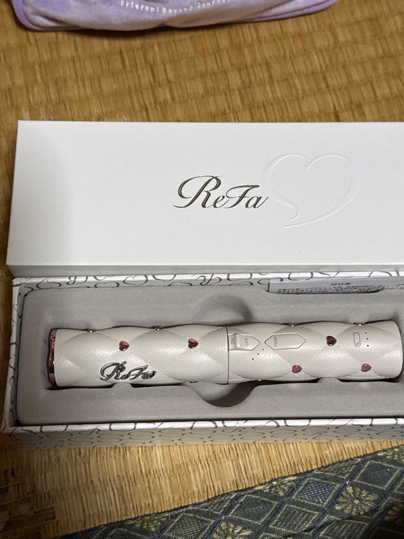 新品正規購入 リファ ReFa ハートコームアイロン エムピンク
