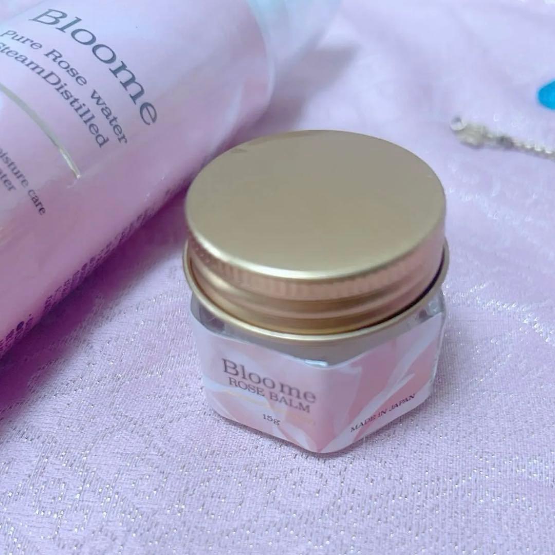 オーガニック素材使用 Pure Rose water & ROSE BALM 画像4