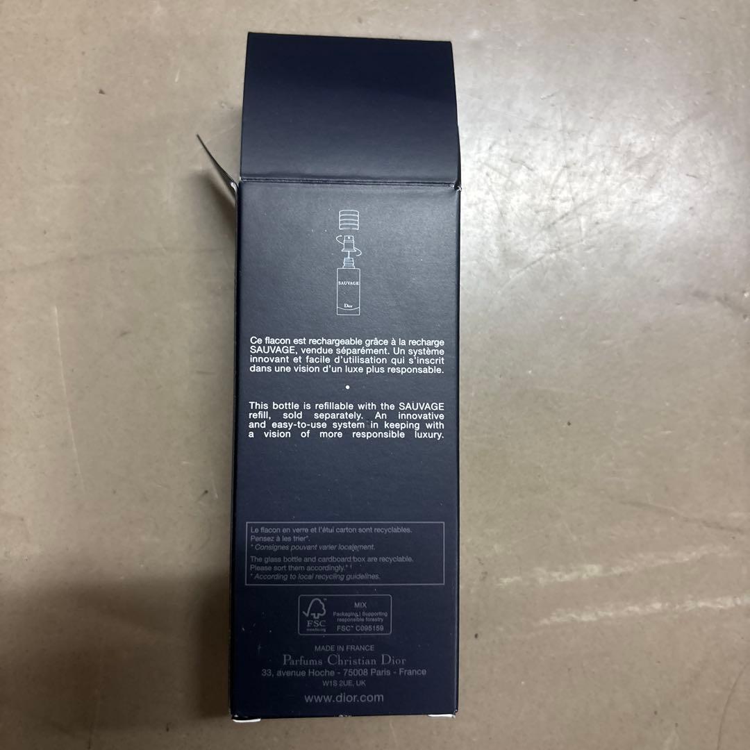 Dior SAUVAGE ソヴァージュ オードゥ トワレ 30mlぐらい 画像5
