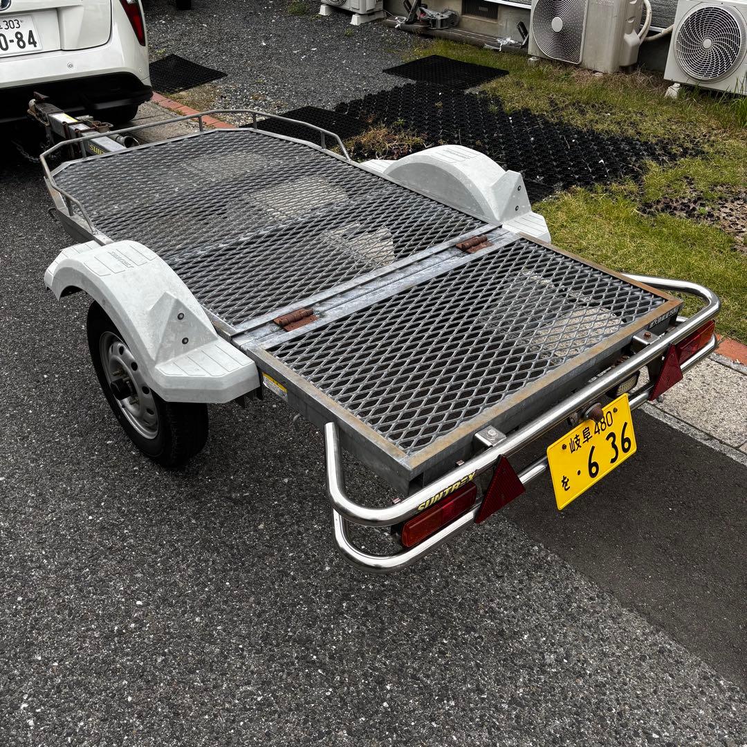 SUNTREX サントレックス 軽カーゴトレーラー 350kg積載 車検付き 画像2