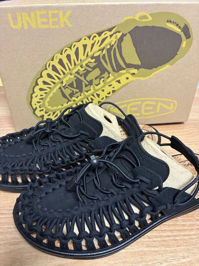 24.5cm KEEN UNEEK Ⅱ CONVERTIBLE X BLACK