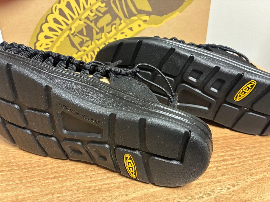 24.5cm KEEN UNEEK Ⅱ CONVERTIBLE X BLACK 画像3