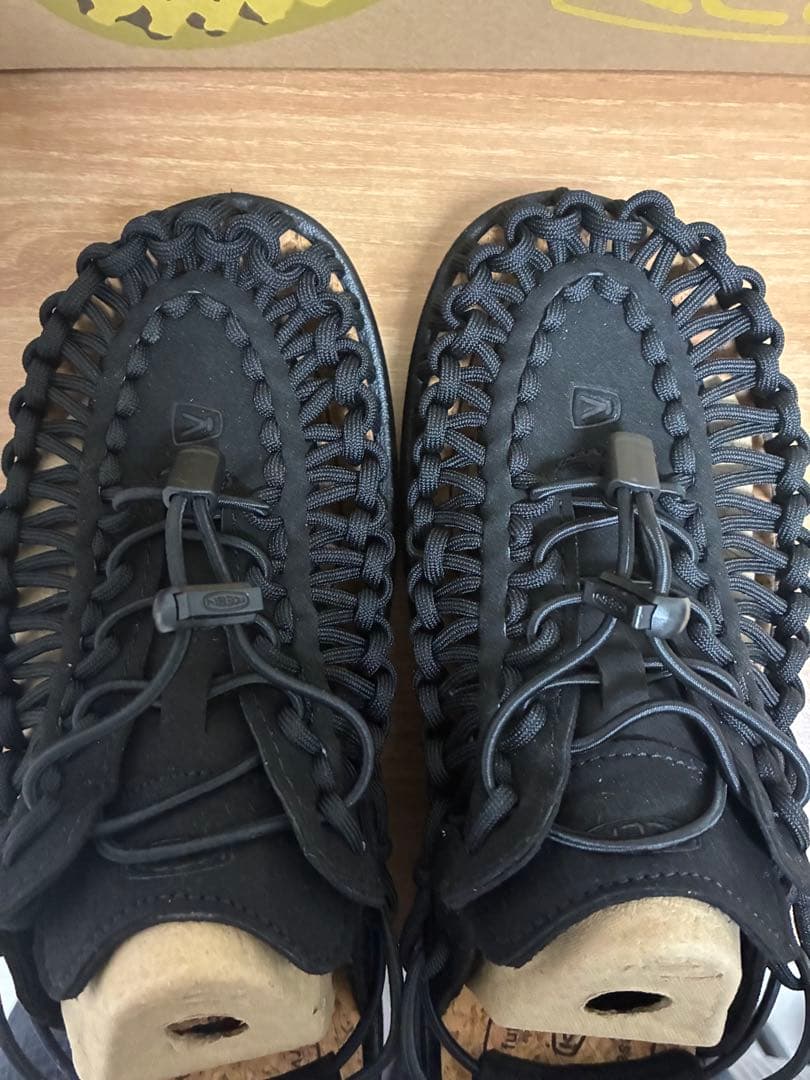 24.5cm KEEN UNEEK Ⅱ CONVERTIBLE X BLACK 画像4