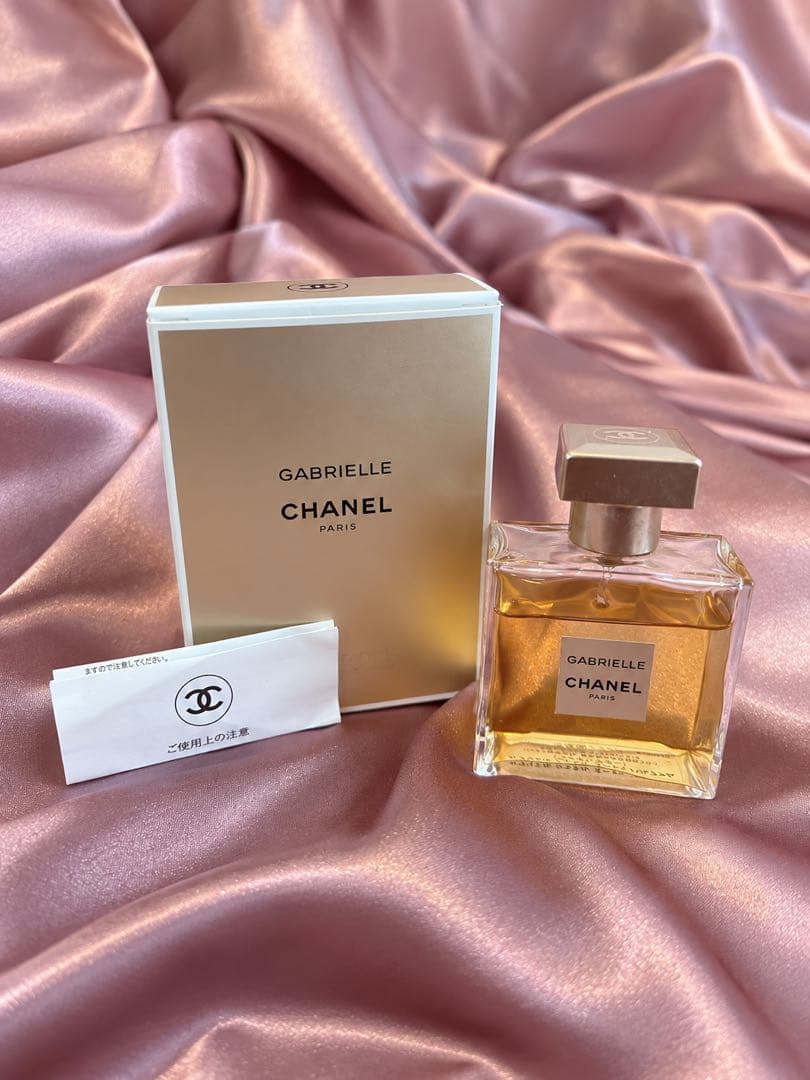 【箱・説明書付／残量約8.5割】CHANEL ガブリエルEDP 35ml